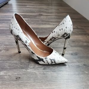 Steve Madden Snake Print Pumps